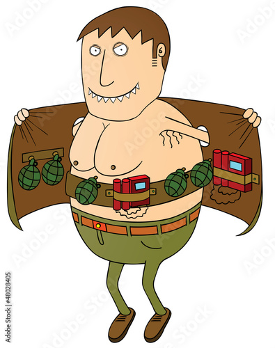 Vector: suicide bomber suicide bomber