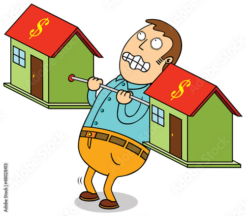 Vector: super expensive house super expensive house