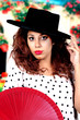 Andalusian beautiful woman