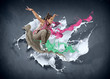 Modern style dancer
