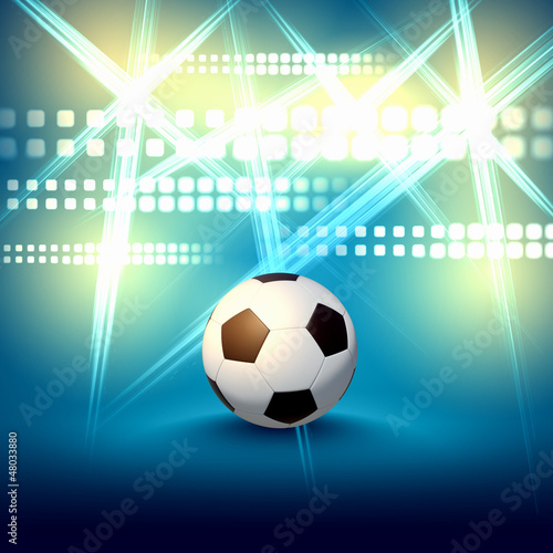 Illustration: black and white soccer ball black and white soccer ball