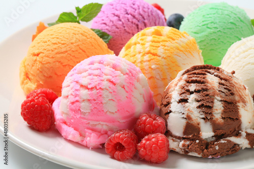 Photo: Assorted ice cream Assorted ice cream