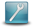Illustration: Light Blue 3D Effect Icon "Mechanic" Light Blue 3D Effect Icon "Mechanic"