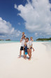 happy family on vacation