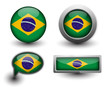 Brazil Flag Icons