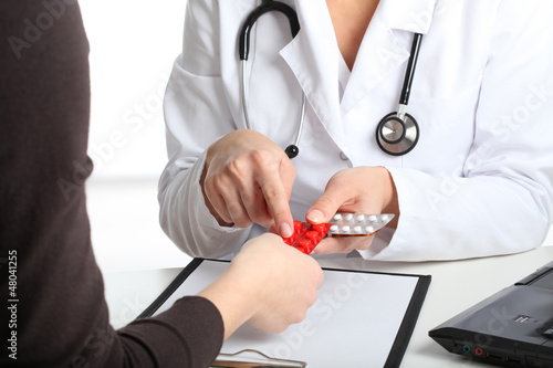 Photo: In doctor's office In doctor's office
