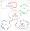 Speech bubbles