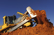 Foto: Excavator working Excavator working