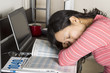 Mature Woman Tired of Personal Income Taxes
