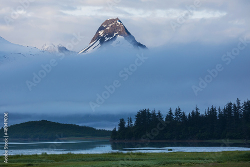 Photo: Mountains on Alaska Mountains on Alaska