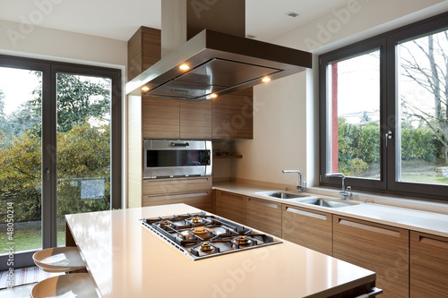 Photo: beautiful apartment, interior, kitchen beautiful apartment, interior, kitchen