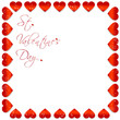 StValentine　バレンタインデー　フレーム