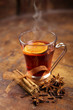 Photo: mulled wine with spices mulled wine with spices