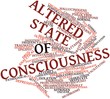 Word cloud for Altered state of consciousness