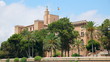 Royal Palace in Palma de Mallorca, Mallorca Island, Spain