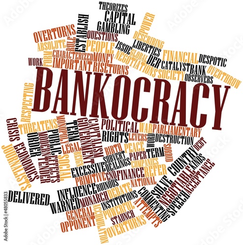 Illustration: Word cloud for Bankocracy Word cloud for Bankocracy