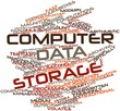 Word cloud for Computer data storage