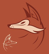 Red fox head