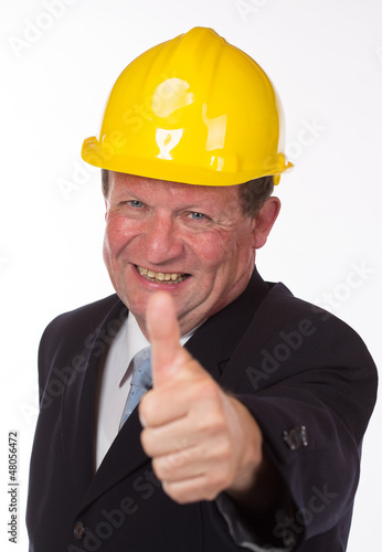 Photo: erfolgreicher Bauleiter erfolgreicher Bauleiter