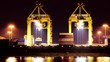 Industrial Container Cargo freight ship