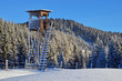 Foto: hochsitz im winter hochsitz im winter