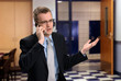 Man Talking on Phone