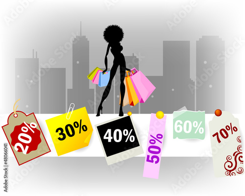 Vector: Sconti - Shopping Sconti - Shopping