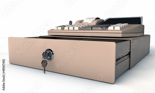 Illustration: cash register cash register