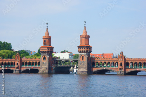 Photo: Oberbaumbridge, Berlin, Germany Oberbaumbridge, Berlin, Germany