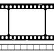 Vector: blank 35mm film strip blank 35mm film strip