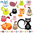 set of cats