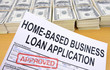 Approved home-based business loan application