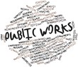 Word cloud for Public works