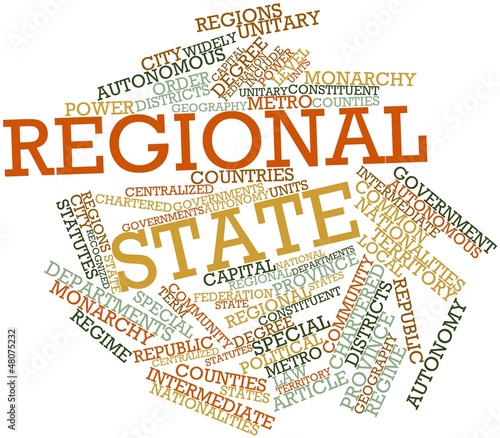 Illustration: Word cloud for Regional state Word cloud for Regional state