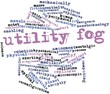 Word cloud for Utility fog