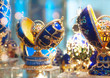 Decorated eggs (Faberge style Eggs)