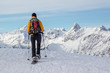 Schneeschuhwanderung in den Alpen