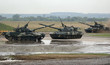 The main Russian tank T-90