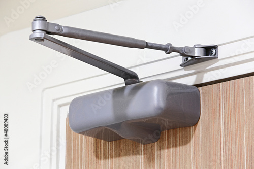 Photo: Door closer installation Door closer installation