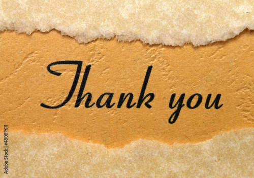 Photo: Thank you Thank you