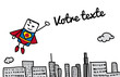 Vector: Carte d'invitation pour anniversaire garçon Carte d'invitation pour anniversaire garçon