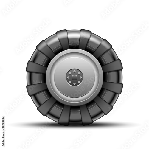 Vector: Big wheel Big wheel