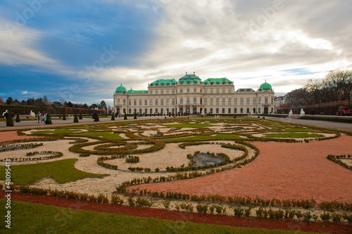 Photo: Schloss Belvedere in Wien Schloss Belvedere in Wien