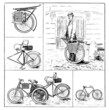 Inventions : Bikes vintage - end 19th century