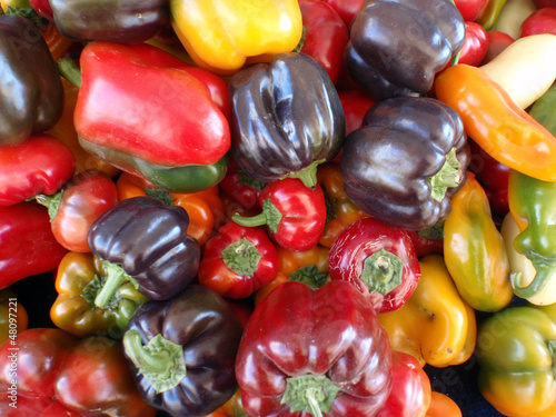 Photo: Color assortment of peppers Color assortment of peppers