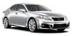 Luxury Car on a white background