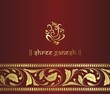 Ganesha, Hindu wedding card, royal Rajasthan, India