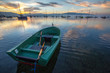 Sunrise and Sailboats