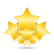 Vector: Golden Stars Golden Stars