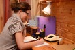 Buerokraft beim Telefonat